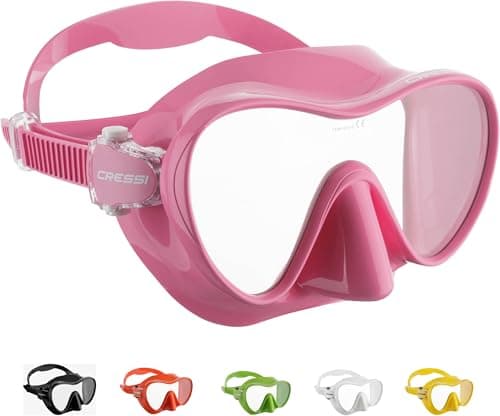 Cressi F1, Scuba Diving Snorkeling Frameless Mask - Perfect Seal Silicone Skirt - Cressi: Quality Since 1946