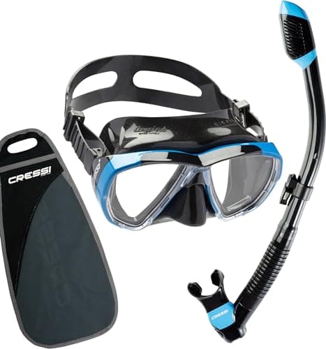 Cressi Big Eyes & Supernova Dry, Black/Blue